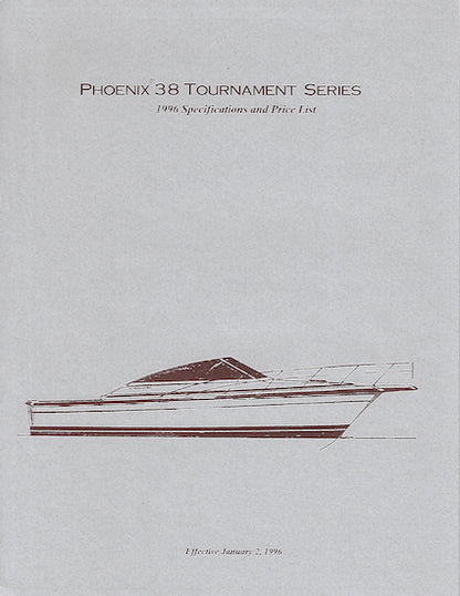 Phoenix 38 Tournament Series Specification Brochure