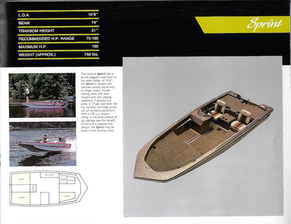 Venture 1980s Brochure