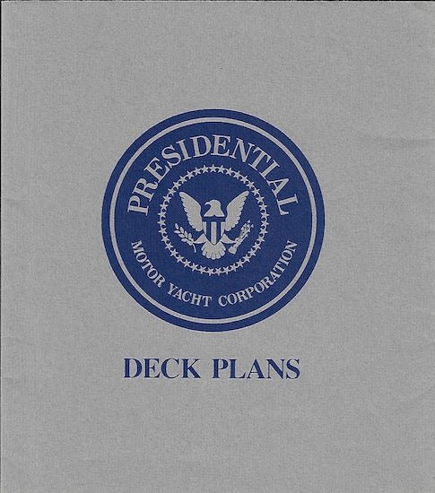 Presidential Motor Yacht Poster Brochure