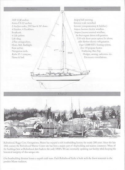 Robinhood 36 Brochure Package