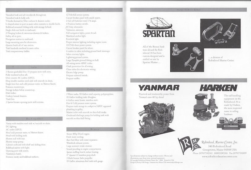 Robinhood 36 Brochure Package