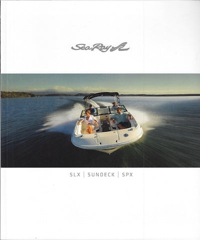 Sea Ray 2015 Sport Boats Brochure