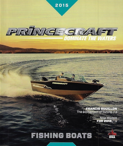 Princecraft 2015 Fishing Boats Brochure