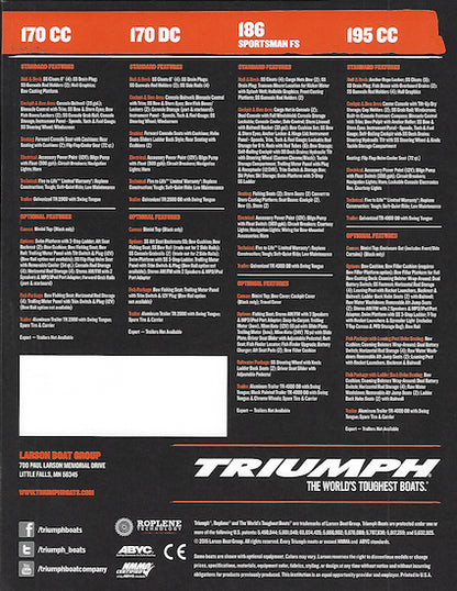 Triumph 2015 Brochure