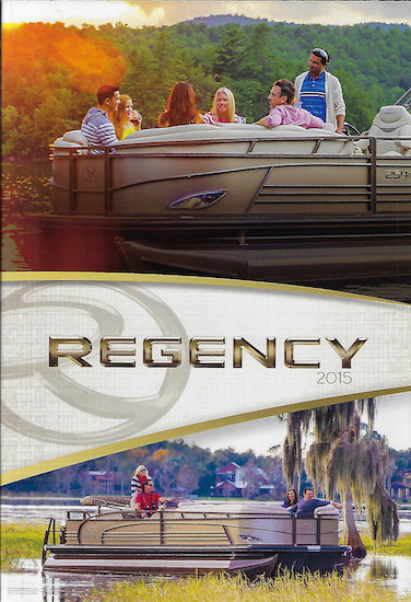 Regency 2015 Pontoon Poster Brochure