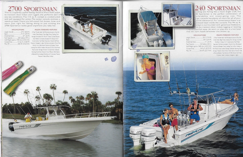 Pro Line 1998 Brochure
