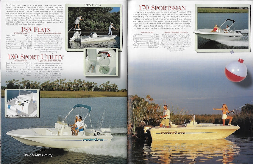 Pro Line 1998 Brochure
