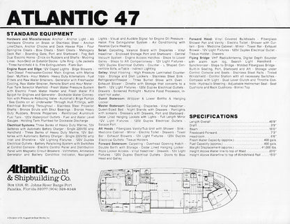Atlantic 47 Brochure