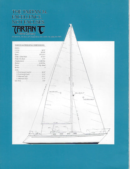 Tartan 34 Launch Brochure