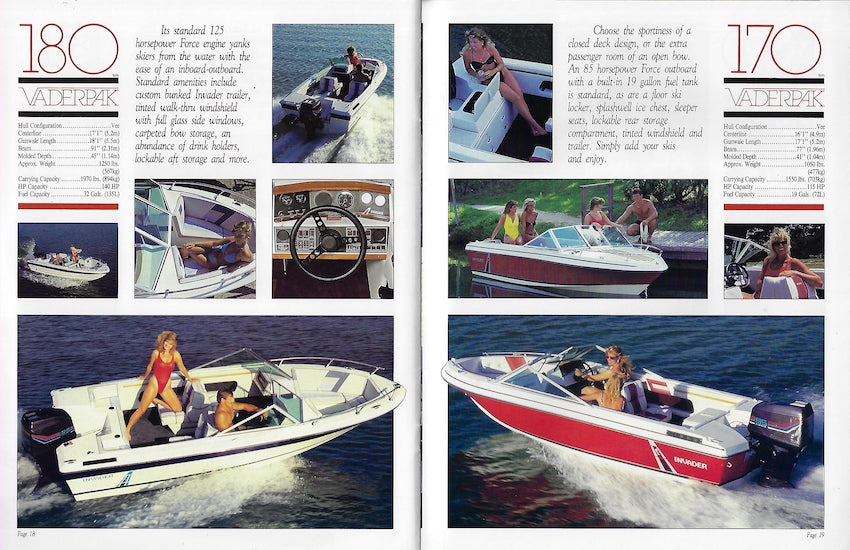 Invader 1989 Brochure