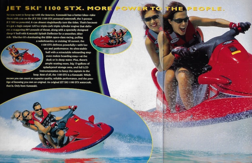 Kawasaki 1999 Jet Ski Brochure SailInfo I boatbrochure