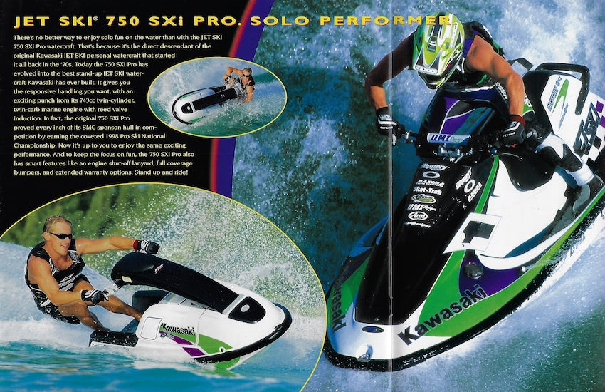 Kawasaki 1999 Jet Ski Brochure SailInfo I boatbrochure