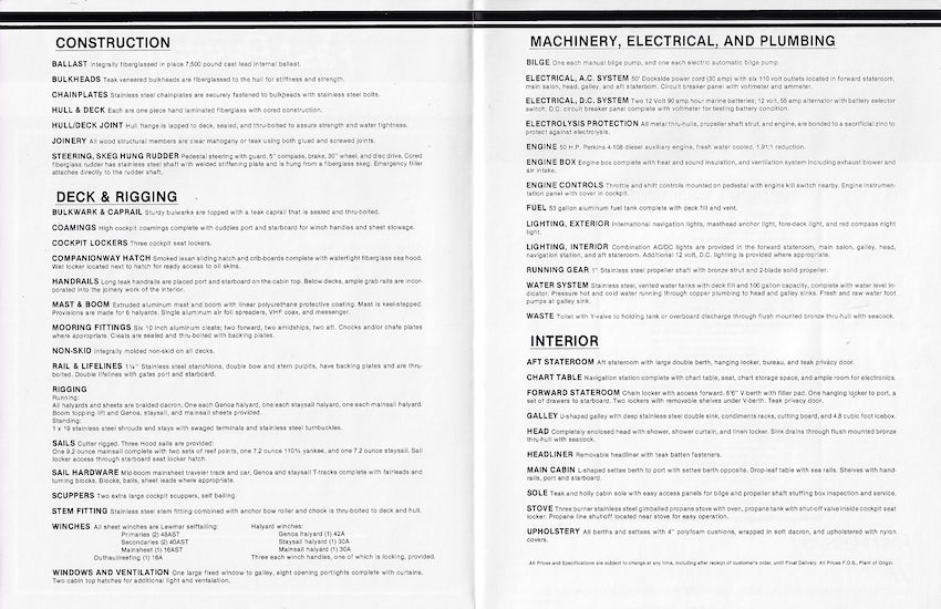 Tollycraft Fast Passage 39 Brochure