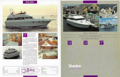 Silverton 1989 Aft Cabin / Motor Yachts Brochure