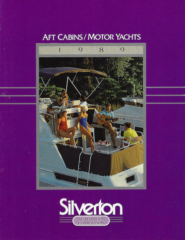 Silverton 1989 Aft Cabin / Motor Yachts Brochure
