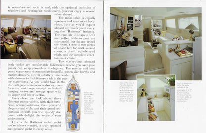 Hatteras 52 Motor Yacht & 52 Cockpit Motor Yacht Brochure