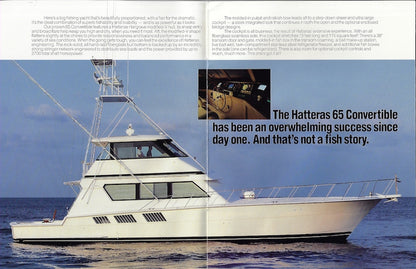 Hatteras 65 Convertible Brochure