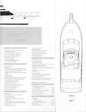 Hatteras 42 Cockpit Motor Yacht Specification Brochure