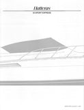Hatteras 43 Sport Express Specification Brochure