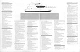 Hatteras 48 Cockpit Motor Yacht Specification Brochure