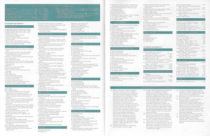 Hatteras 52 Sport Deck Motor Yacht Specification Brochure