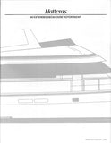 Hatteras 60 Extended Deckhouse Motoryacht Specification Brochure