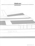 Hatteras 65 Motoryacht Specification Brochure