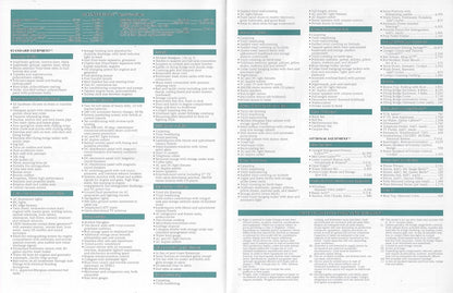 Hatteras 50 Convertible Specification Brochure