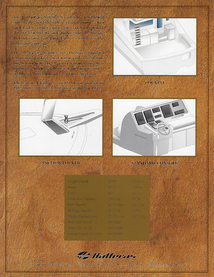 Hatteras 54 Convertible Launch Brochure – SailInfo I boatbrochure.com