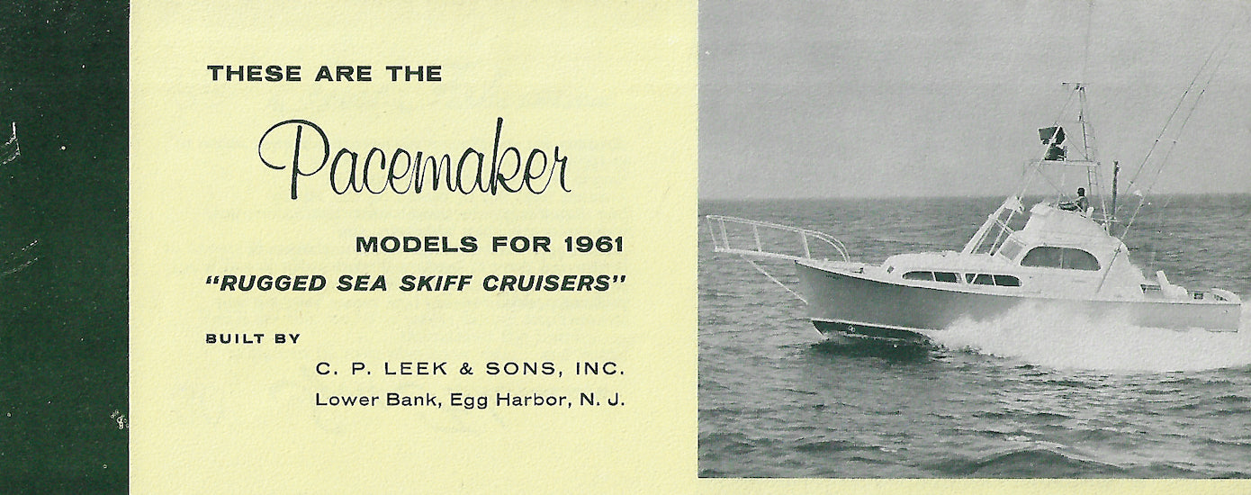 Pacemaker 1961 Mini Brochure