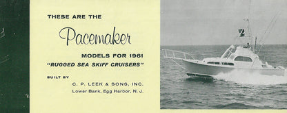 Pacemaker 1961 Mini Brochure
