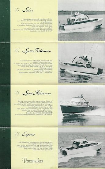 Pacemaker 1961 Mini Brochure