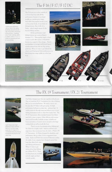 Fisher 1997 Poster Brochure
