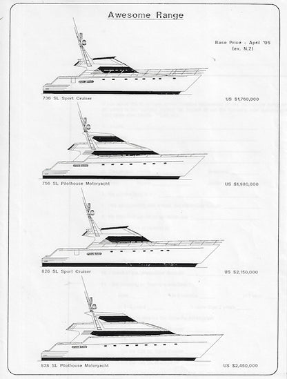 Awesome 736 Brochure Package