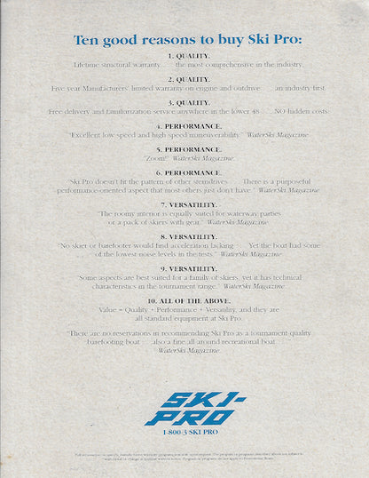 Ski Pro Brochure