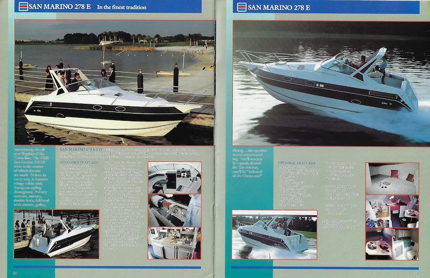 Cobia 1988 Brochure – SailInfo I boatbrochure.com