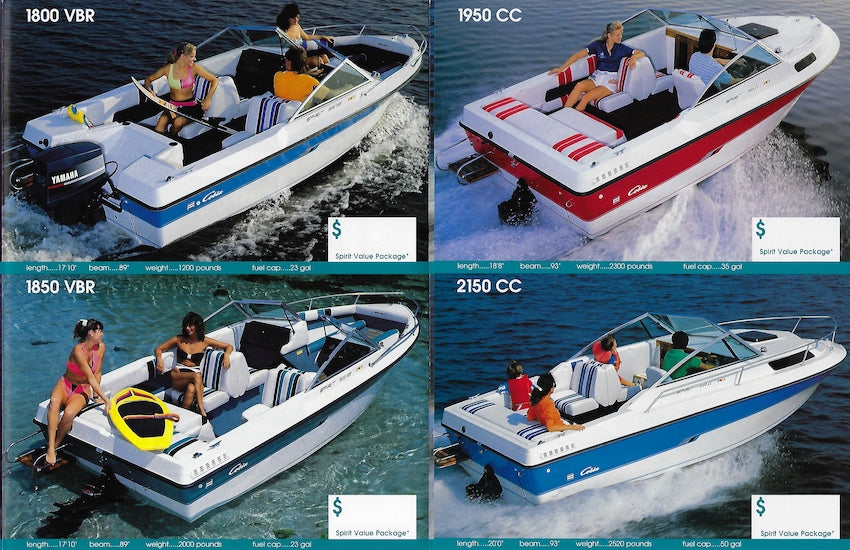 Cobia 1990 Spirit Brochure