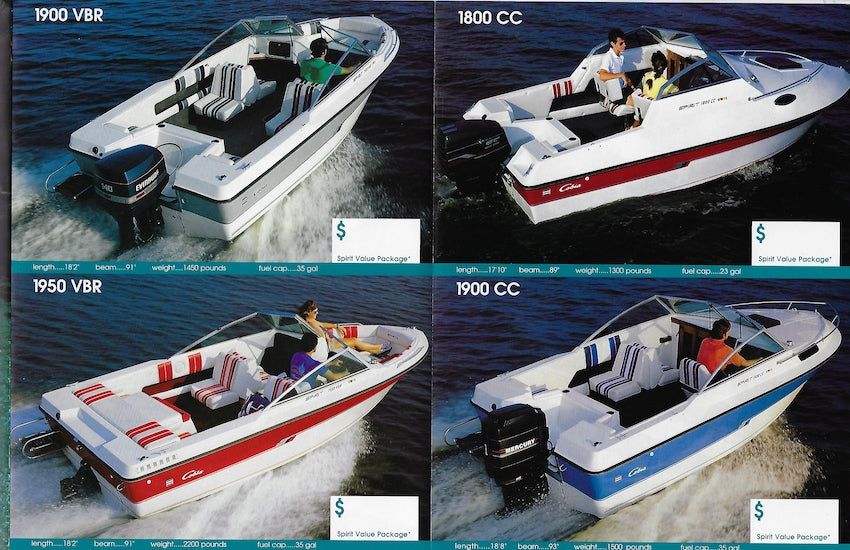 Cobia 1990 Spirit Brochure