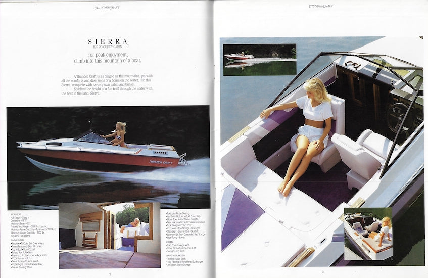 Thunder Craft 1980s Brochure