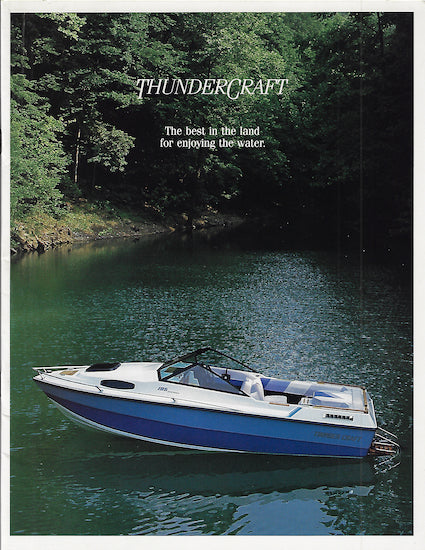 Thunder Craft 1980s Brochure
