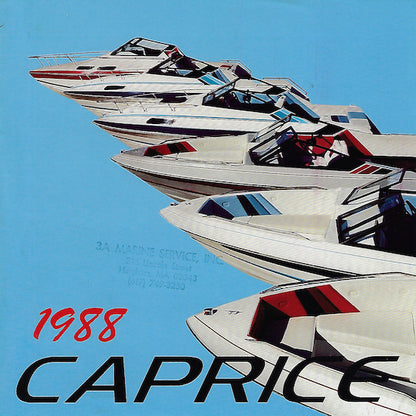 Caprice 1988 Brochure