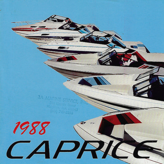 Caprice 1988 Brochure