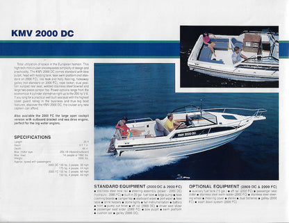 KMV 1980s Brochure