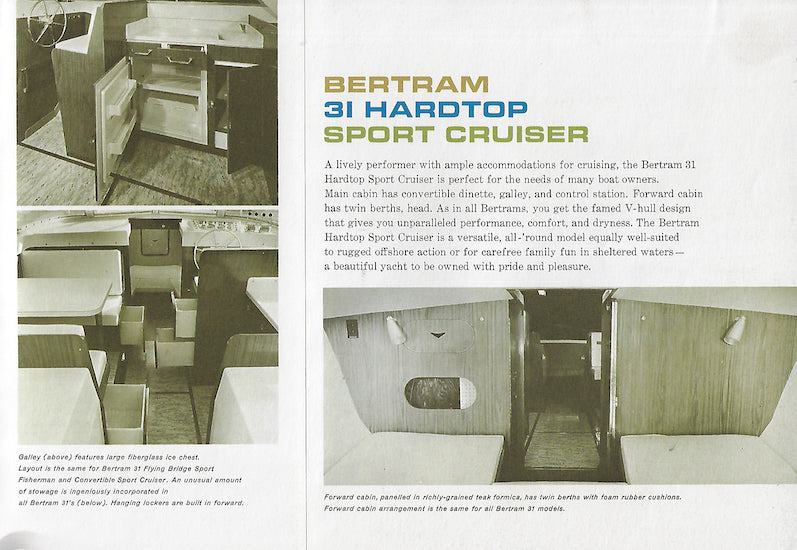 Bertram 31 Brochure