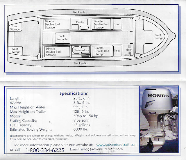 Adventure Craft Brochure