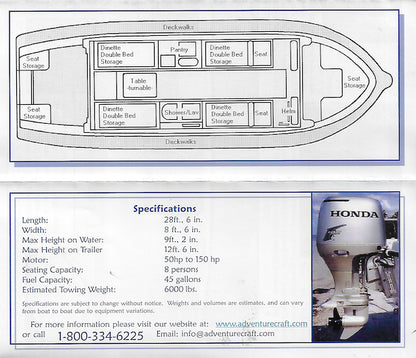 Adventure Craft Brochure