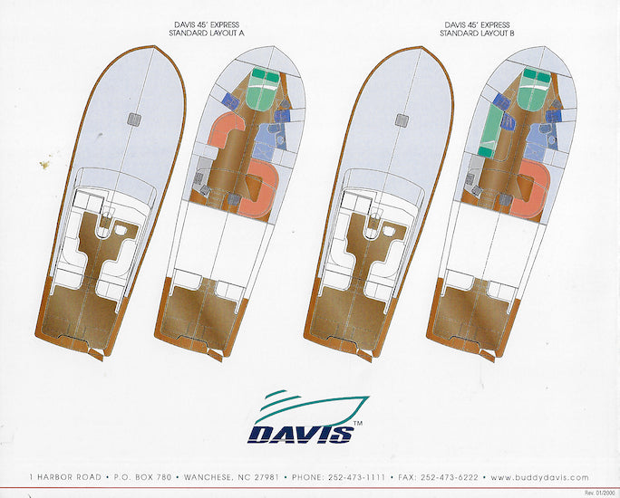 Buddy Davis 45 Express Brochure