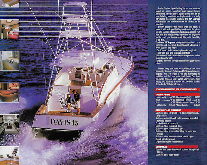 Buddy Davis 45 Express Brochure