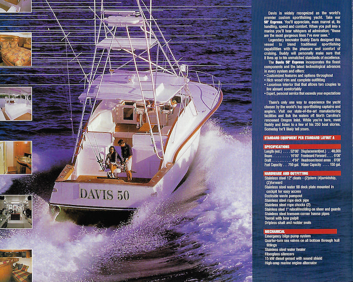 Buddy Davis 50 Express Brochure