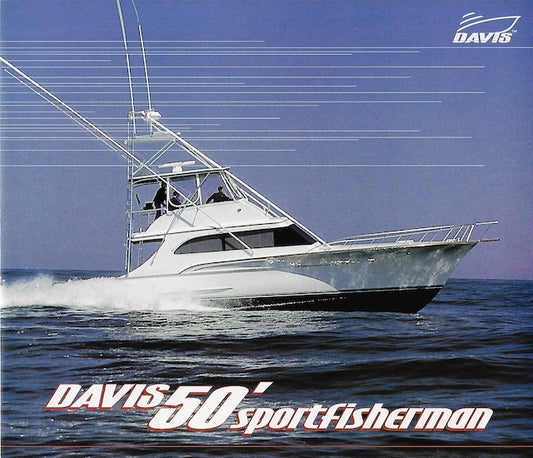 Buddy Davis 50 Sportfisherman Brochure